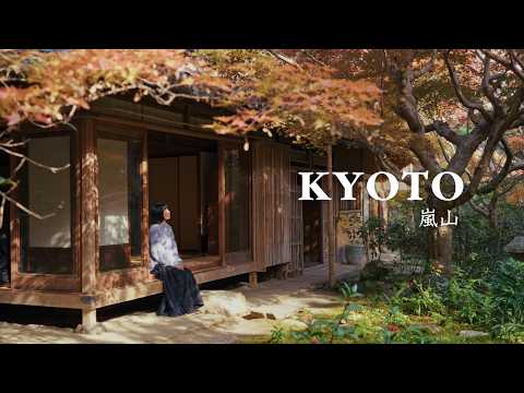 KYOTO in Autumn 🍁 quiet corners in busy Arashiyama | Japan Travel Vlog
