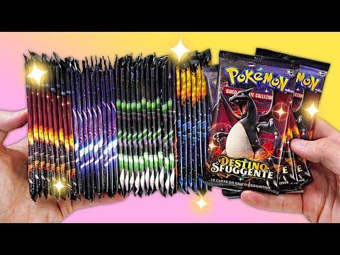 CONTINUA LA CACCIA AL CHARIZARD ULTRA SHINY! - Apro 10 Bustine Pokemon Destino Sfuggente