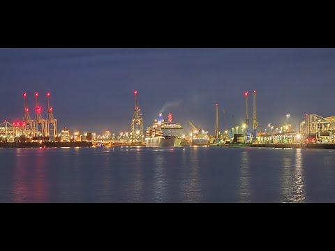 Thumbnail for P&O ARCADIA 06:30AM ARRIVAL SOUTHAMPTON FROM ZEEBRUGGE BELGIUM 29/10/25