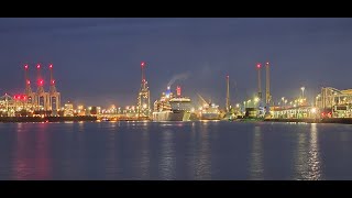 P&O ARCADIA 06:30AM ARRIVAL SOUTHAMPTON FROM ZEEBRUGGE BELGIUM 29/10/25