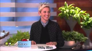 Justin Bieber en Ellen - 5 second rule (ESPAÑOL SUBTITULADO)