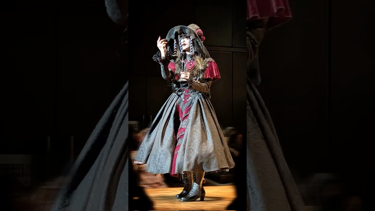 星箱Works様のファッションショーに出演させて頂きました　#gothic #ゴスロリ #fyp  #electroswing