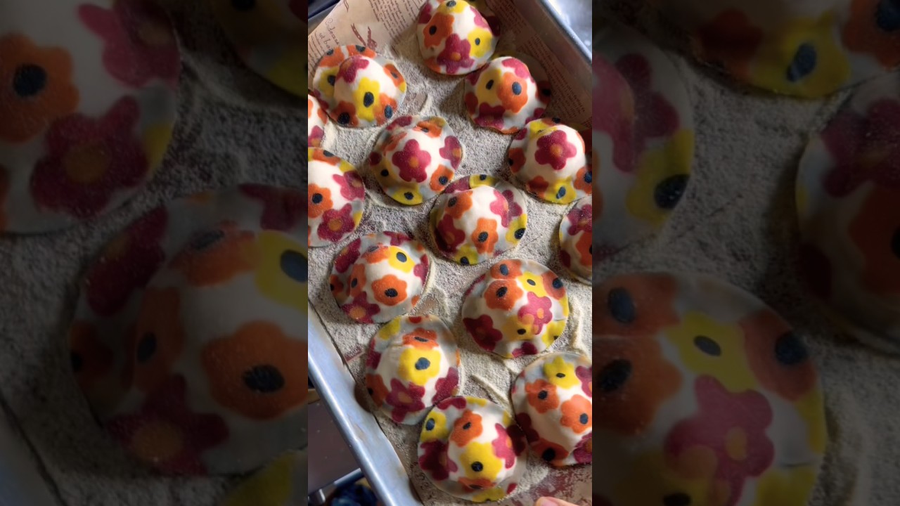Flower ravioli #pasta #ravioli #recipe #pastadish #food #delicious #pastamaking @CookingWithFiona