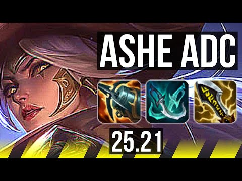 ASHE & Maokai vs CAITLYN & Lux (ADC) | 14/3/10, Godlike | KR Diamond | 25.21