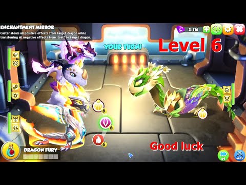 Begin level 6 Divine Party Spring's Renewal Castle Event-Dragon Mania Legends | Springtime Event