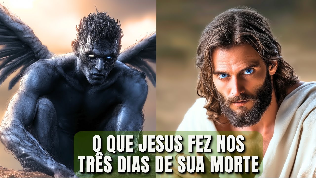 Para Onde Jesus Foi 3 Dias Entre Sua Morte e Ressurreição? (Mistério Bíblico Resolvido)