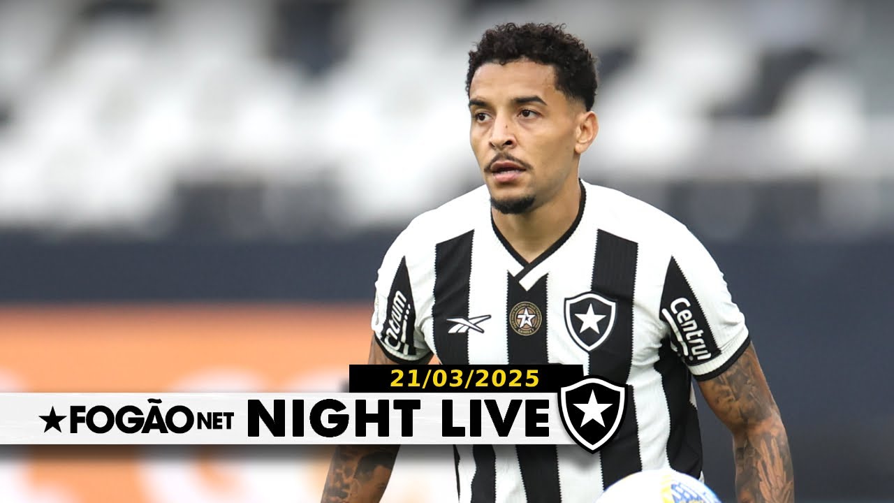 NIGHT LIVE | O acordo de renovação de Gregore e as notícias do Botafogo nesta sexta-feira