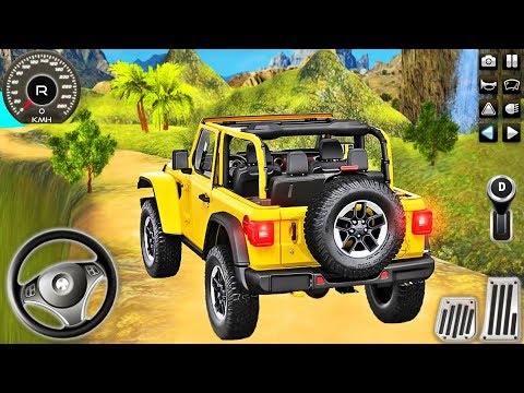 Offroad Jeep Driving Simulator - Luxury SUV 4x4 Prado Stunts - Best Android GamePlay