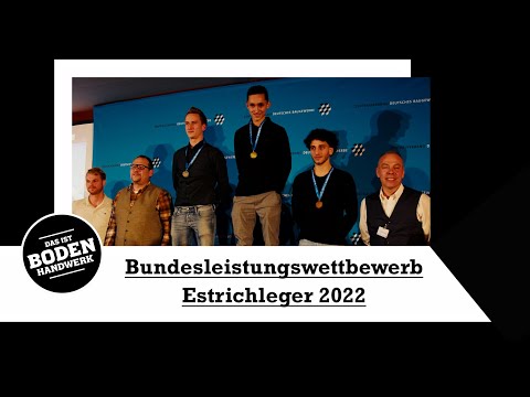 Bundesleistungswettbewerb der Estrichleger 2022