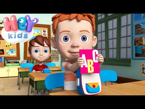 Noi acum suntem scolari | Cantec pentru copii + karaoke