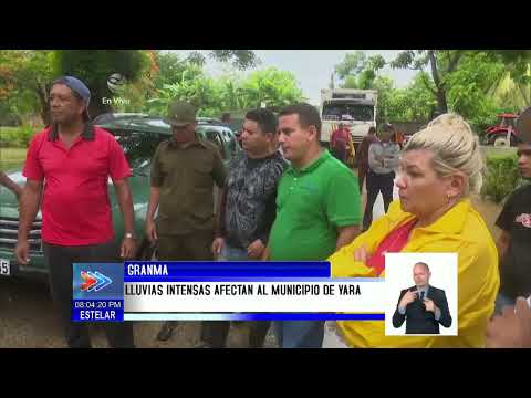 Cuba/Granma: Lluvias intensas afectan al municipio de Yara
