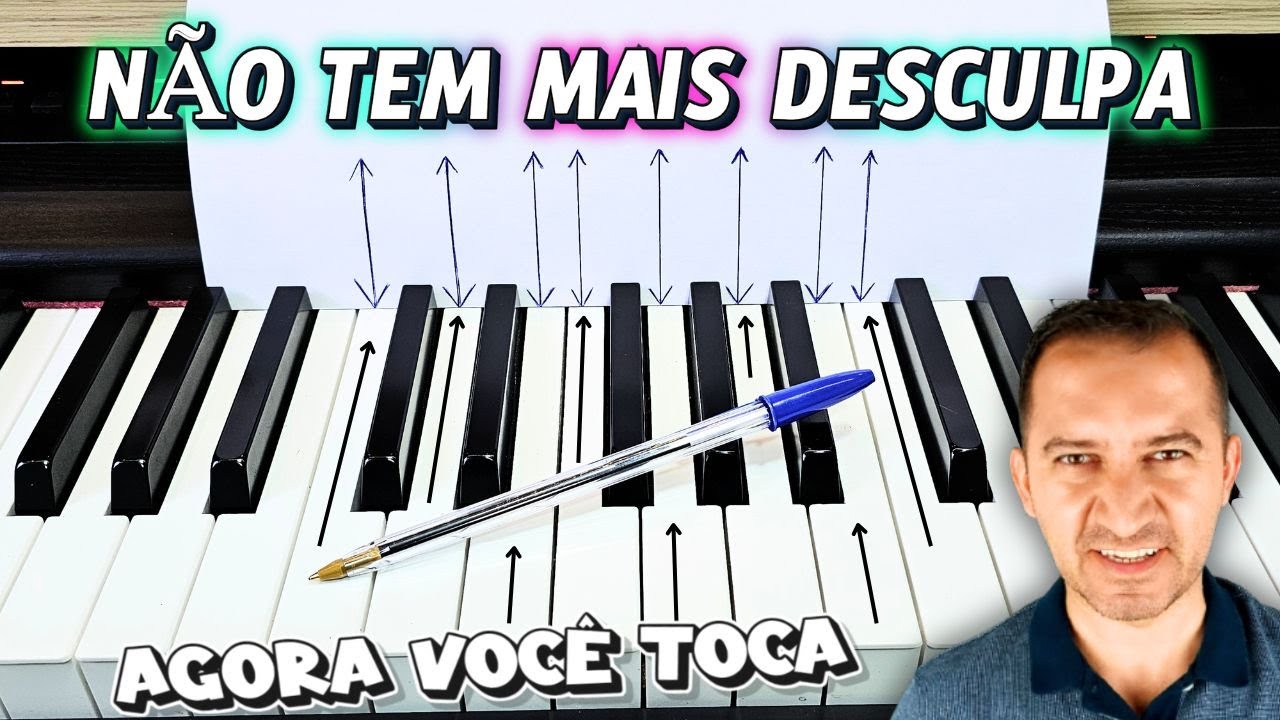 NAO TEM MAIS DESCULPA - ESSA É A Melhor Forma para Aprender as Escalas Maiores