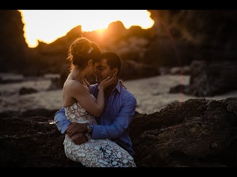 Little Corona Beach Engagement Photos | Nooshin + Sina
