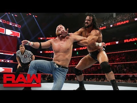 Dean Ambrose vs. Drew McIntyre - No Disqualification Match: Raw, Feb. 25, 2019