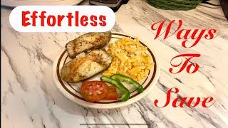 Saving money at home right under your nose! Easy ways I saved money over the weekend.