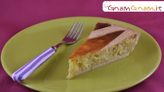 Pastiera con crema pasticcera - Gnam Gnam