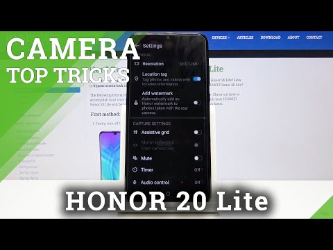 Camera Top Tricks in Honor 20 Lite