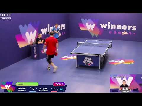 WINners CUP table 1  29.11 Gubenko Maksim - Skripnik Aleksandr 10:00