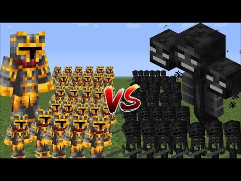 Minecraft 1000 SKELETONS VS 1000 MC NAVEED BATTLE MOD / FIGHT WITH MINI SOLDIERS!! Minecraft