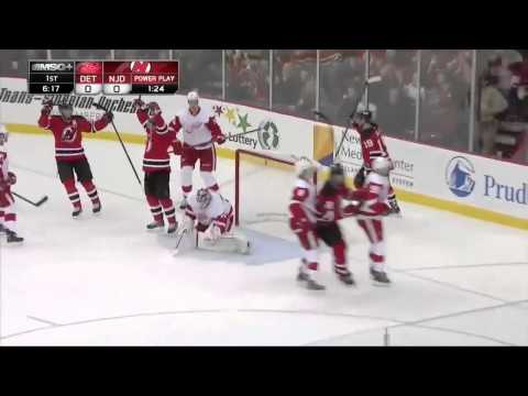 Andy Greene redirects puck for a stylish goal (12/6/13)