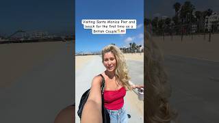 Download lagu Visiting Santa Monica Beach and Pier for the first time! #losangeles #santamonica #california #usa mp3