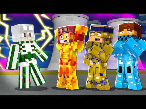 STEF È STATO COLPITO DA UN FULMINE! - MINECRAFT *VITA DA SUPEREROE*