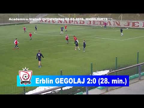 HIGHLIGHTS: FA Academica - FK Vratnik (PIONIRI) 4:0