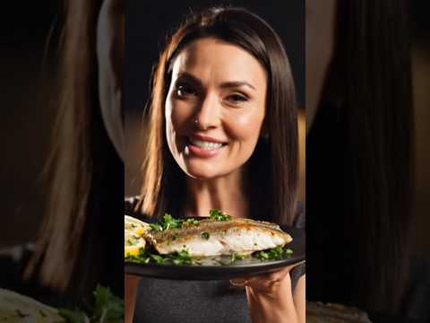 Pečeni fileti oslića sa limunom i belim lukom 🍋🐟