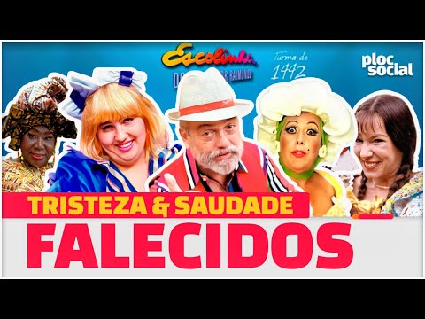 46 humoristas e atores da ESCOLHINHA DO PROFESSOR RAIMUNDO que já MORRERAM DA TV GLOBO