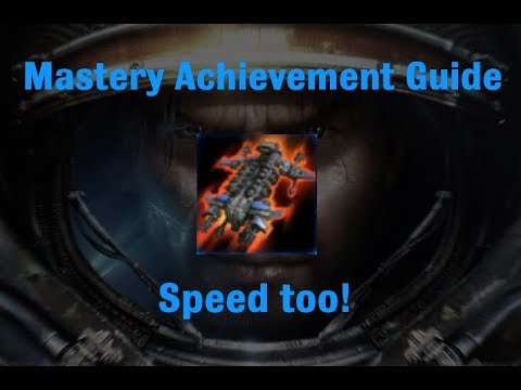 Speed too! Mastery Achievement - Starcraft 2 Wings of Liberty