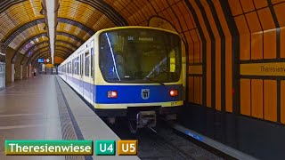 Theresienwiese | Lines U4 - U5 : Munich U-Bahn ( MVG C2 - C1 - B )