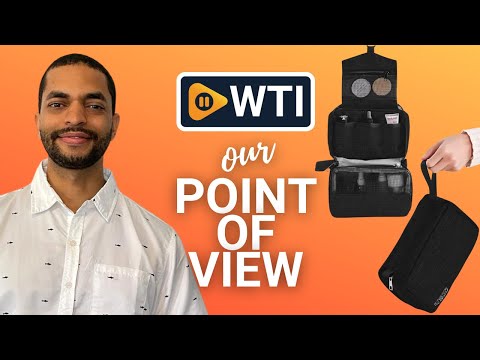 LUNAR URBAN Small Compact Travel Hanging Toiletry Bag - WTI product video review
