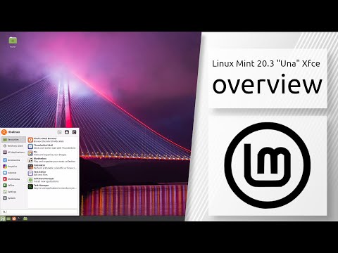 Linux Mint 20.3 "Una" Xfce overview | Light, simple, efficient.