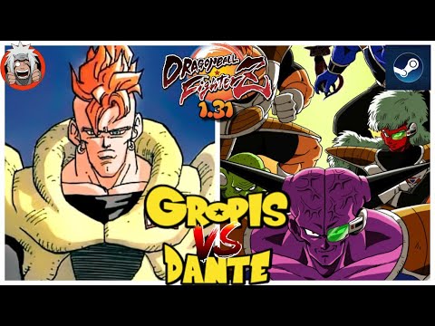 DBFZ Gropis vs Dante - Amazing Fights! - Ver 1.31