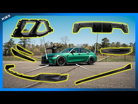 HUGE M3 G80 CARBON FIBER TRANSFORMATION