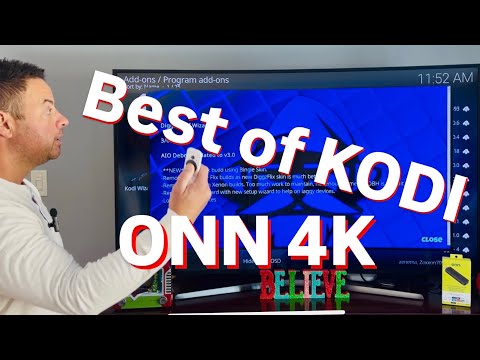 Best app for Kodi for Movies TV Shows Live TV on the ONN 4k Streaming Device Jailbreak