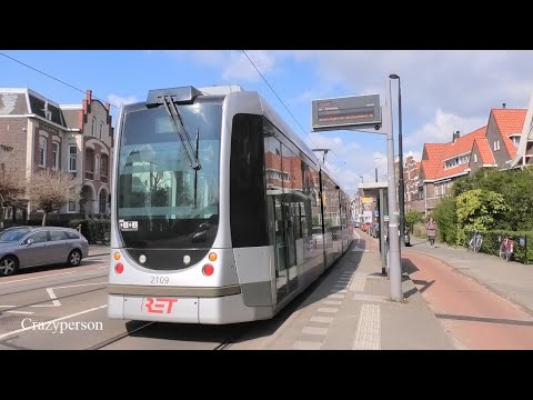 RET Trams en Cabinerit Kruisplein - Rotterdam Noord