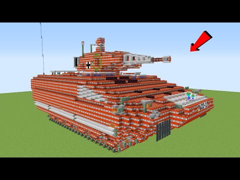 UZAY TNT TANK PATLATMAK 😱 - Minecraft
