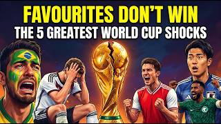 The 5 Greatest World Cup Shocks: When Favourites Collapsed