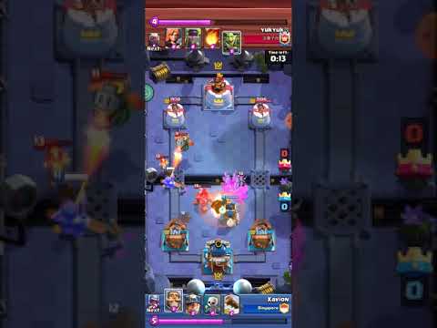 MINER CONTROL DECK DOMINATES AGAINST LVL 13! ( Opponent uses golem bait :/)