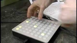 Video thumbnail for monome 40h usb midi device demo by dspielman