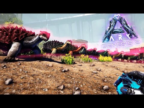 ARK GENESIS Part 2 #7 - I broke the RECORD! I tamed 10 Dinos in this VIDEO!