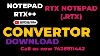 Notepad RTX++ | RTX Notepad| .RTX| Automatic Typing Solution | Direct Copy Paste 100% Non Detection