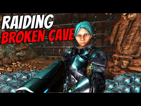 How We Raided A BROKEN Cave Then BUILT It - Ark