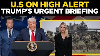 LIVE | Trump Declares EMERGENCY From Whitehouse; Drops NUCLEAR Bombshell On Iran, Russia, Israel 