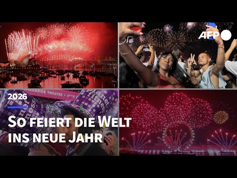 2026 - So feiert die Welt ins neue Jahr | AFP