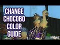 FFXIV 2.35 0394 Change Chocobo Color Guide ...