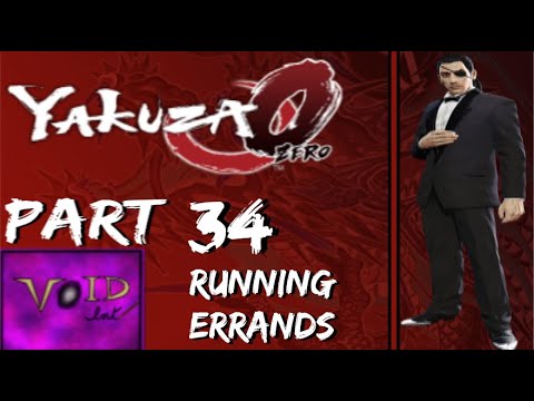 Void Ink Plays: Yakuza 0 Part 34: Running Errands