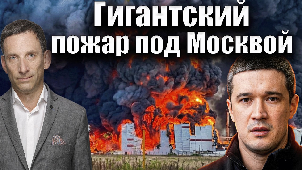 Гигантский пожар под Москвой и отставка Федорова | Виталий Портников @Newsader-tv