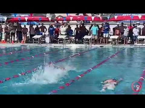 Erika Palaez 50 Free National High School Record: 25.01